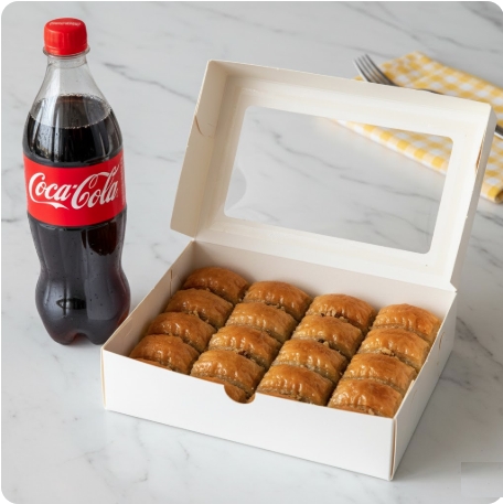 1000 Gr Cevizli Baklava 1 Litre Cola Karaman pasta siparişi