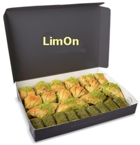 1000 Gr Karışık Fıstıklı Baklava Karaman pasta siparişi