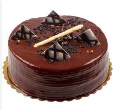 4 ile 6 kişilik çikolatalı yaş pasta doğum günü pastası siparişi Karaman pasta siparişi
