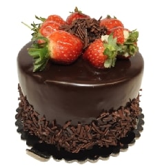 4 ile 6 kişilik çikolatalı yaş pasta Karaman pasta siparişi