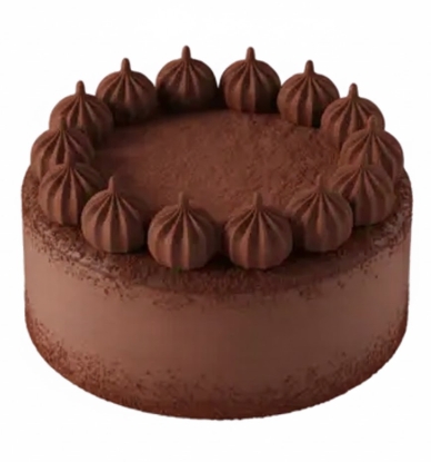 4 ile 6 kişilik çikolatalı yaş pasta Karaman pasta siparişi