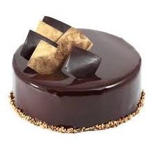 9. Aileniz İçin Özel: 2-3 Kişilik Çikolatalı Yaş Pasta Karaman pasta siparişi