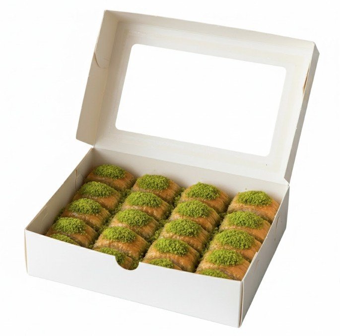 Kampanya 1000 Gr Fıstıklı Çıtır Çıtır Baklava Karaman pasta sipariÅŸi