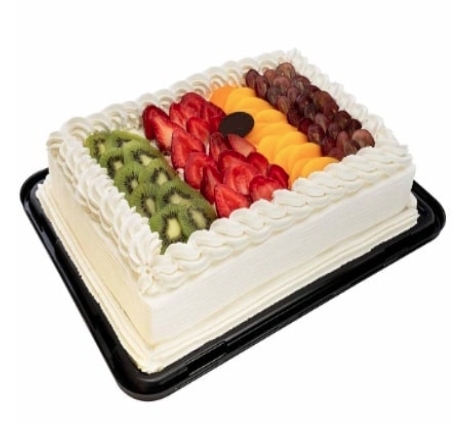 Şehrin En Popüler 25 Kişilik Kare Dikdörtgen Meyveli Pasta Karaman pasta siparişi