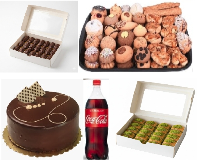 Tüm Lezzetler Bir Arada 5'li Fıstıklı Menü Karaman pasta siparişi