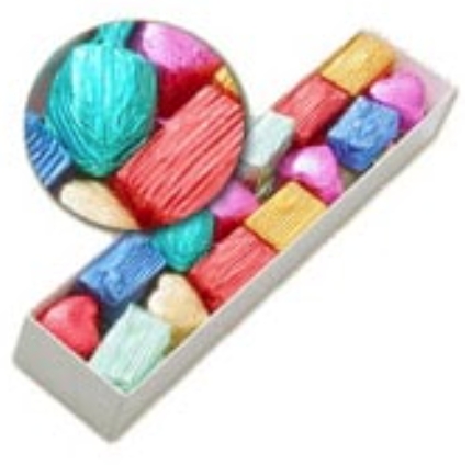 Yaldızlı 500 Gr Çikolata Karaman pasta siparişi